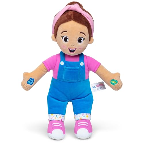 Ms. Rachel Official Speak & Sing Doll, 16” Tall Interactive Toy with 4 Songs & 16+ Phrases, Toddler Toys for Girls & Boys Ages 6 Months to 3+ Years