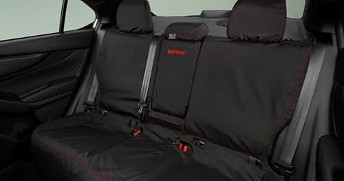 Subaru Rear Seat and Center Armrest Cover W/Red Stitching for 2024 WRX - F411SVC021 - Genuine OEM
