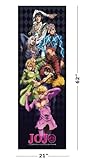 JoJo's Bizarre Adventure - Anime TV Show Door Poster (JOJO - Character Montage) (Size: 21" x 62")