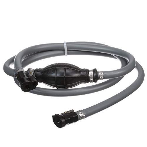 Seachoice Low Permeation Fuel Line Kit with High-Output Primer Bulb, Mercury, 3/8 in. X 6 Ft.