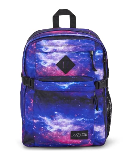 JanSport Main Campus Backpack - Travel or Work backpack w 15-Inch Laptop Sleeve and Dual Water Bottle Pockets, Space Dust