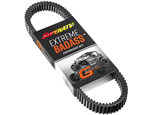 SuperATV CFMOTO UForce Heavy-Duty CVT Drive Belt, Replaces OEM Part #0JWA-055000-10000, World's Best Drive Belt, Extreme Badass, Stronger Than Stock, Made with 4340 Chromoly Steel, See Fitment