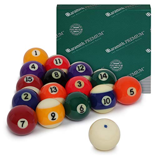 Aramith Pure Phenolic Pool Balls Regulation Belgian Made Billiard Ball Set (Premium)