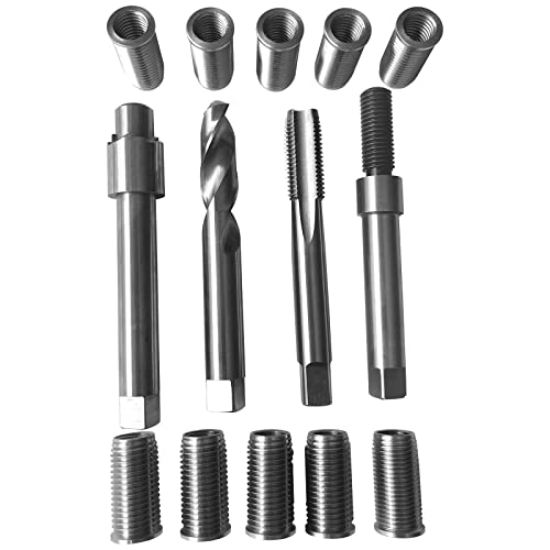 BZBMGMO M11X1.5X28.2 Metric Thread Repair kit,10 Stainless Steel Inserts