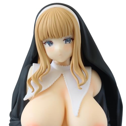 Zatanend Ecchi Figure Fat Nun 1/6,Waifu Hentaii.Sexy Anime Girl Figure +18 Uncensored for Adult Collection Gift Model Toys No Box