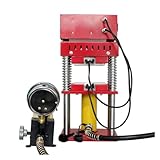 HQCUZZY Heat Press Machine, 15Ton Hydraulic Rosin Press Machine, AR1701 800W 4.7x4.7 Inch Dual Heating Plates Professional Oil Wax Extracting Tool for Pillows,Mouse,Pads,Tote Bags