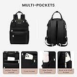 LOVEVOOK Mini Backpack for Women Stylish Waterproof Backpack Purse with USB Port, Cute Bookbag for College School Travel