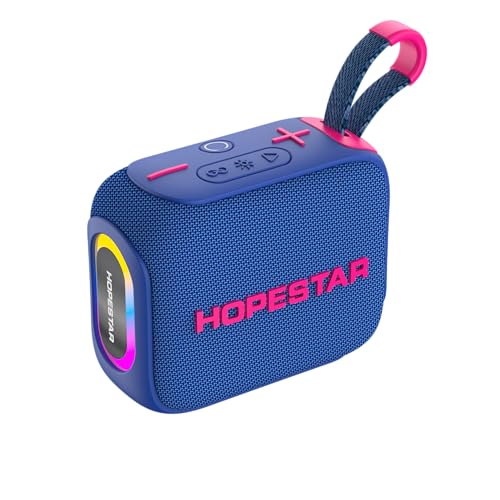 WorryFree Gadgets Wireless 10W Mini Portable Bluetooth Speaker, IPX7 Waterproof, Hopestar Series (Blue)