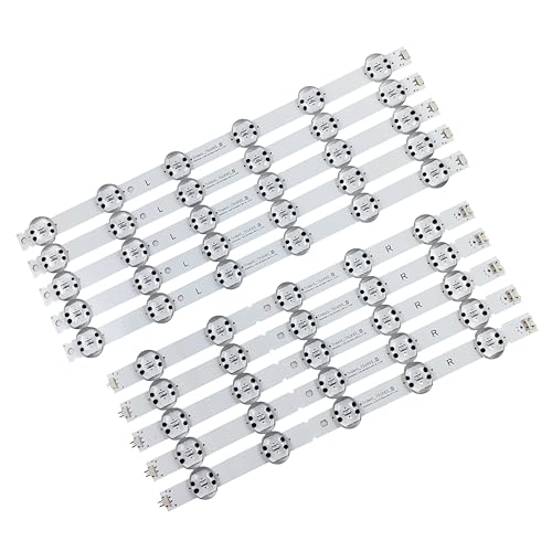 PANMILED 5 Pieces LED Backlight Strips for LG 75'' TV 75UM7570PUD 75UM7570AUE 75UK6190PUB 75UK6570PUB 75UK6570AUA SSC_75UK62&65_11LED_SVL750A24_REV1.0
