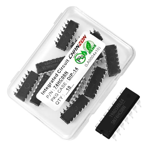 10PCS SN74HC08N DIP14 SN74HC08 Dip 74HC08N 74HC08 7408 Integrated Circuit Logic Quad 2-Input and Gate New for Original Digital Ic 2025 Arrival High Reliable Electronic Component, Stable Performance