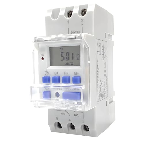 EMX PTM Seven-Day Programmable Timer – EMX-5407-2: PTM-24 – 24 VDC/AC PROGRAMMABLE Timer