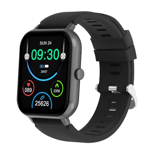 Smart Watch for Unihertz Titan Pocket - with Bluetooth Call, 1.9" HD Touch Screen Fitness Tracker 50+ Sport Modes Elegant Activity Tracker for Android/iOS Phones - Black