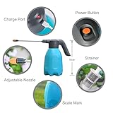 HIFAY ES2-PRO Electric Spray Bottle 2L/0.5Gallon, Rechargeable Battery Powered Sprayer Spray 60 Bottles On a Single Charge, Automatic Plant Mister，Pump Sprayer,Indoor Watering Can for Plants