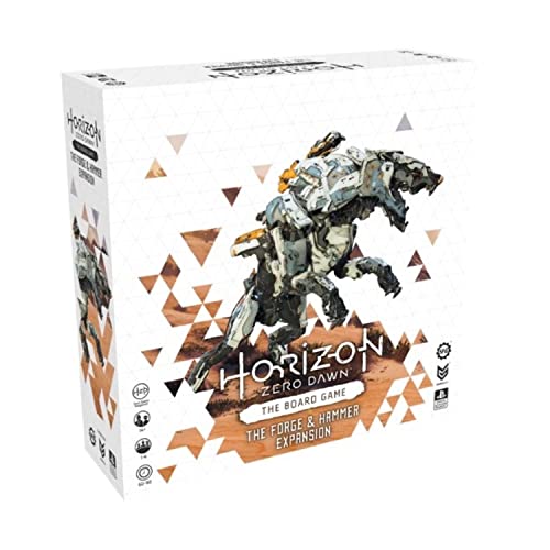 Horizon Zero Dawn: The Forge and Hammer Expansion – A Board Game Expansion by Steamforged Games – 60-90 Mins of Gameplay – Family Game Night – Teens & Adults Ages 14+ - English