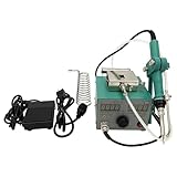 EQCOTWEA Semi-Automatic Welding Machine Soldering Station 80-500℃ Pedal-Operated Solder Feed Spot Welder Table Equipment 110V