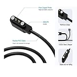 Acediar [2-Pack] 3.3FT Smart Watch Charger Magnetic USB Charging Cable for Letsfit Willful YAMAY SW023 ID205L SW021 ID205U ID205S SW025 Uwatch 3S 3 2 2S