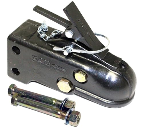 RAM PREMIUM RAM Adjustable Coupler Channel Mount 15K for 2-5/16"" Ball with Bolts
