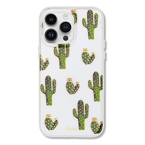 Sonix Case for iPhone 14 Pro | 10ft Drop Tested | Protective Clear Cactus Case | Prickly Pear