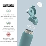 SIGG - Insulated Water Bottle - Shield Therm One Morning Blue - Suitable For Carbonated Beverages - Leakproof - Dishwasher Safe - BPA Free - 90% Recycled Stainless Steel - Pink - 25 Oz