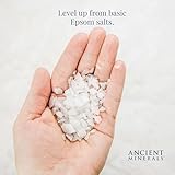 Ancient Minerals Magnesium Bath Flakes - Bathing Alternative to Epsom Salt - Soak in Natural Salts - High-Absorption Efficiency for Relaxation, Wellness & Muscle Relief - 8 lbs