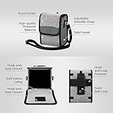 JJC Portable Travel Camera Case Pouch Crossbody Bag with Strap for Fuji Fujifilm X100VI X100V X100F, Ricoh GR IIIx HDF GR III GRIII GR3,Sony A6700 A6600 A6000 A6100 A6300 A6400 A7C A7CII & More Camera