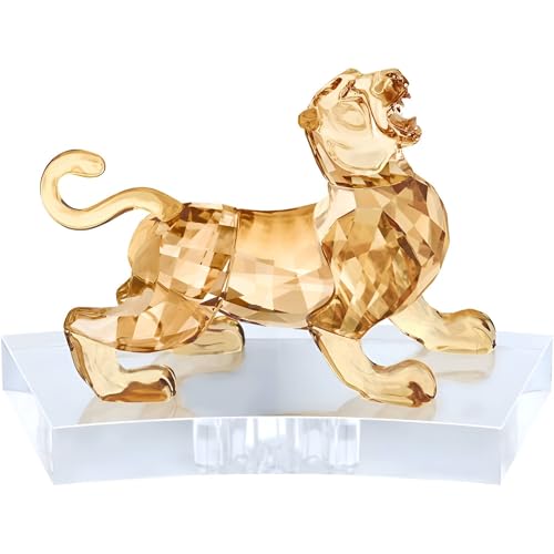 SWAROVSKI Crystal Authentic Chinese Zodiac, Tiger - Collectible Animal Figurine - Home and Office Decoration