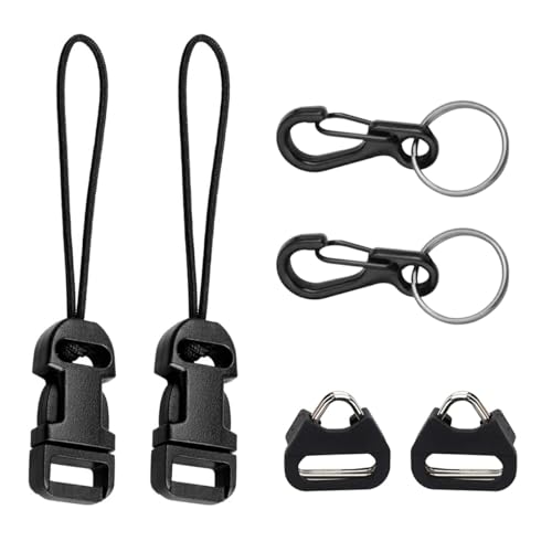 Gecic Camera Quick Release Strap Adjustable Quick Release Buckles for Nikon DSLR Camera Strap Quick Release QD Loops Clips Connector Buckle Connect Adapter to Lug Split Rings Adaptor Camera Neck Strap
