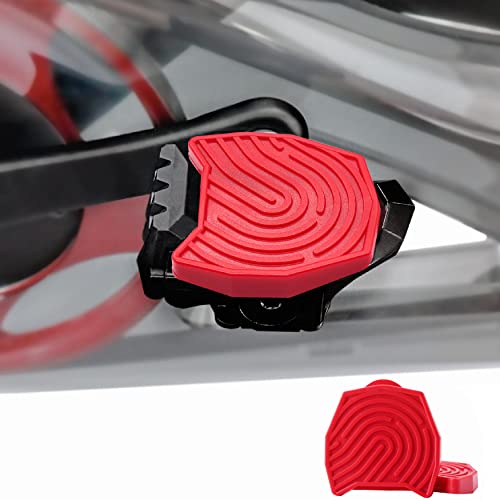 Doubleplus Pedals for Regular Shoes Compatible with Peloton Bike & Bike Plus, Accessories Pedal Converter, Replacement Pedal Inserts Adapter for Original, Flat Pedals Clipless for Exercise Bicycle