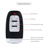 EASYGUARD EC003-NS PKE car Alarm Proximity Entry Push Start Button Remote Engine Start Shock Alarm Warning DC12V