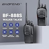 BAOFENG BF-888S Walkie Talkies Rechargeable Handheld Two Way Radios with Security Headphones (Pack of 20)