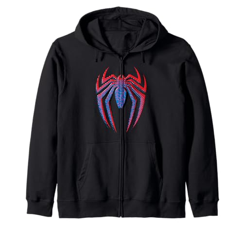 Marvel Spider-Man Spider Logo Zip Hoodie
