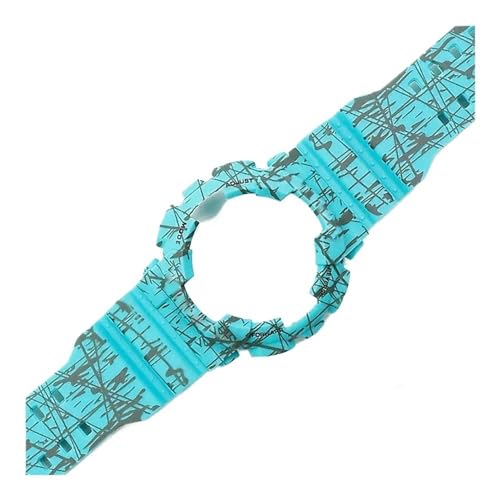 Watch accessories Fit for Casio G-SHOCK camouflage resin Fit for GA-110 100 120 GD-100 strap watch case Men's and women's sports strap