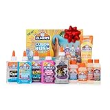 Elmer's Color Rush Slime Kit, Includes Liquid Glue and Slime Activator, Makes Color Changing Slime, Glow in The Dark Slime, Color Slime, Glitter Slime, Butter Slime, and More, 10 Count