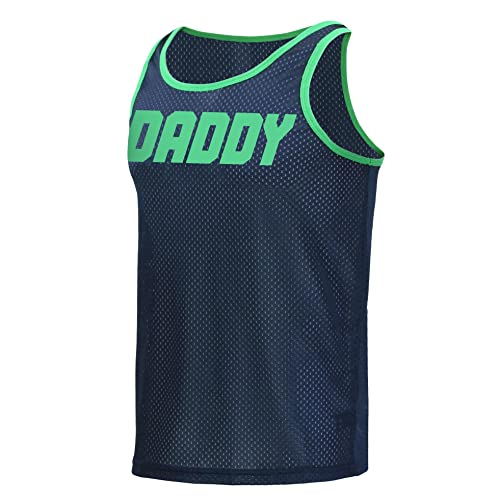 Gruff Pup Daddy Air Tank Navy - Large