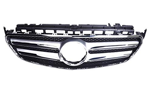 Bapmic 2138880123 Front Center Grille for Mercedes-Benz W213 E300 E400