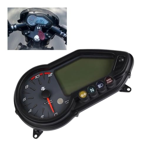 Nisza Motorcycle Tachometer Odometer Motorcycle Odometer Speedometer for B&ajaj Pulsar 135 150 160 180 220NS 2015-2018 Motorbike Meter Instrument