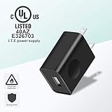 USB Wall Charger, FONKEN 3-Pack 5V 2A Power Adapter Universal Travel Charger USB Plug Cell Phone Charger Block Cube Compatible with iPhone, iPad, Google Nexus, Samsung, LG, HTC, Moto, Kindle and More