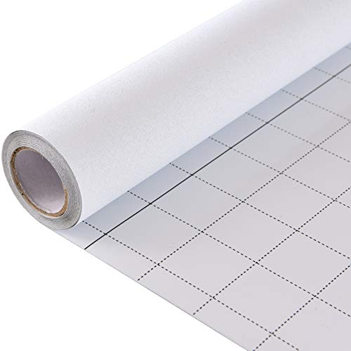 VELIMAX White Blackout Window Film, 100% Light Blocking Window Cover, Opaque Vinyl Cling, Privacy Film for Glass, Sun Blocking Films Non Adhesive, 17.7in x 78.7in