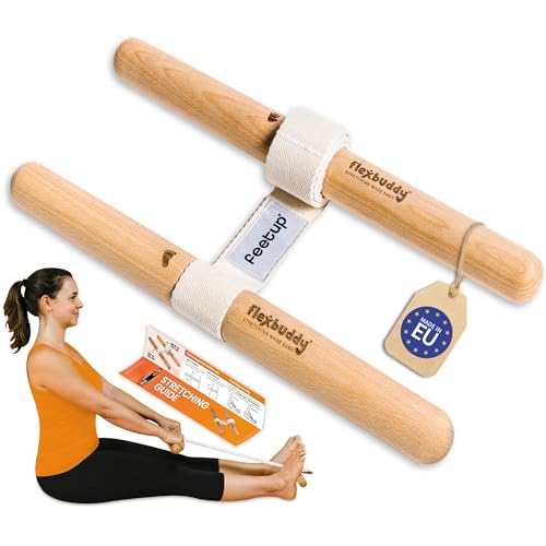 FlexBuddy - The World's First Easy to Use Stretching Device - Revolutionizes Flexibility, Pain Relief and Wellbeing for Your Entire Body, Right in the Comfort of Your Own Home!