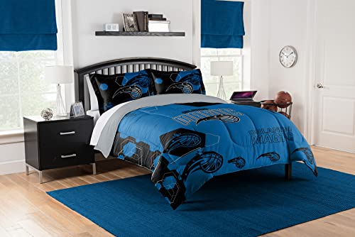 Northwest The Company NBA Orlando Magic Comforter and Sham Set, Full/Queen, Hexagon