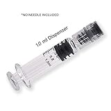 1ml glass luer lock syringe 100 pcs borosillicate reusable pyrex heat resistant tube for lab,thick liquids,oil,ink with measurement markings non-medical without NEEDLES