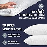 Beckham Hotel Collection Bed Pillows King Size Set of 2 - Down Alternative Bedding Gel Cooling Big Pillow for Back, Stomach or Side Sleepers