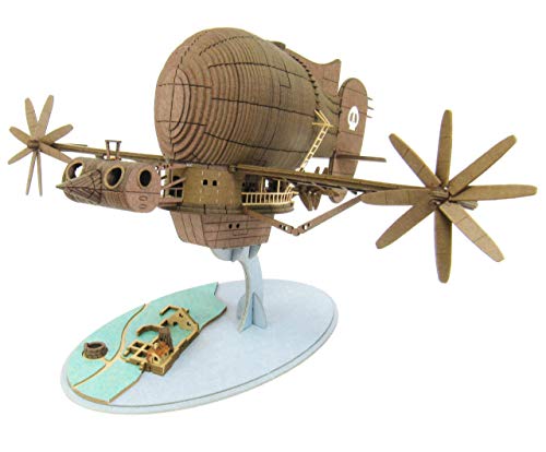 Laputa - Castle In The Sky - Miniatuart Papercraft Kit - Tiger Moth MK07-17