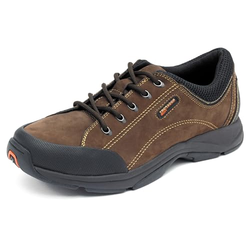 Rockport Mens Chranson Walking Shoe Fashion-sneakers, Dark Brown/Black, 11 US