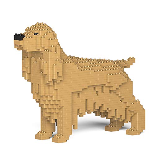 JEKCA English Cocker Spaniel 01S-M01 | Dog Plastic Building Blocks | Age 14+