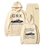 FWWDFIVC K-endrick Hoodie,Music Rapper Hoodie Print Sweatshirt L-amar Novelty Long Sleeve Graphic Sweatshirt S