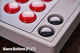 8Bitdo Arcade Stick for Switch & Windows, Arcade Fight Stick Support Wireless Bluetooth, 2.4G Receiver and Wired Connection