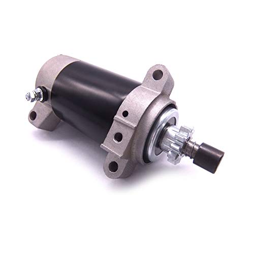 Boat Motor 6AH-81800-00 6AH-81800-01 S108-125 410-44145 Starter Motor for Yamaha 4-Stroke 15HP 20HP F20MSH F20PLH F20PLR Outboard Engine, F20-05000900W for Parsun HDX