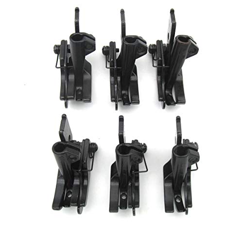 CKPSMS Brand - Compatible with/Replacement for JUKI Brand DNU-1541 Singer Brand CONSEW Brand 206RB 225 226 226R 6Sets Walking FEET with Right Left Edge #KP-WF6 (S585R 1/8 3/16 1/4+S585L 1/8 3/16 1/4)