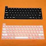 Silicone Laptop Keyboard Film Long Nails Convenient Typing Artifact Protects Manicure Available Press On Nails Key Caps(Black Russian,13PRO_Heart)